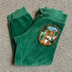 Mini Rodini Velour Fox Pants 104-110